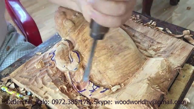 Wood Carving How to make Toad Wood Carving - Top of Wood Art