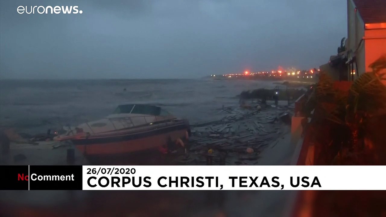 Texas: 1. Atlantik-Hurrikan der Saison trifft auf Land