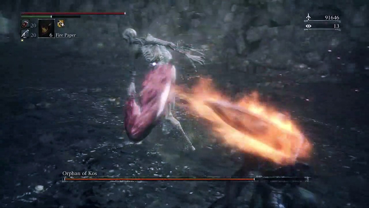 Bloodborne- Orphan of Kos Boss Fight (1080p)