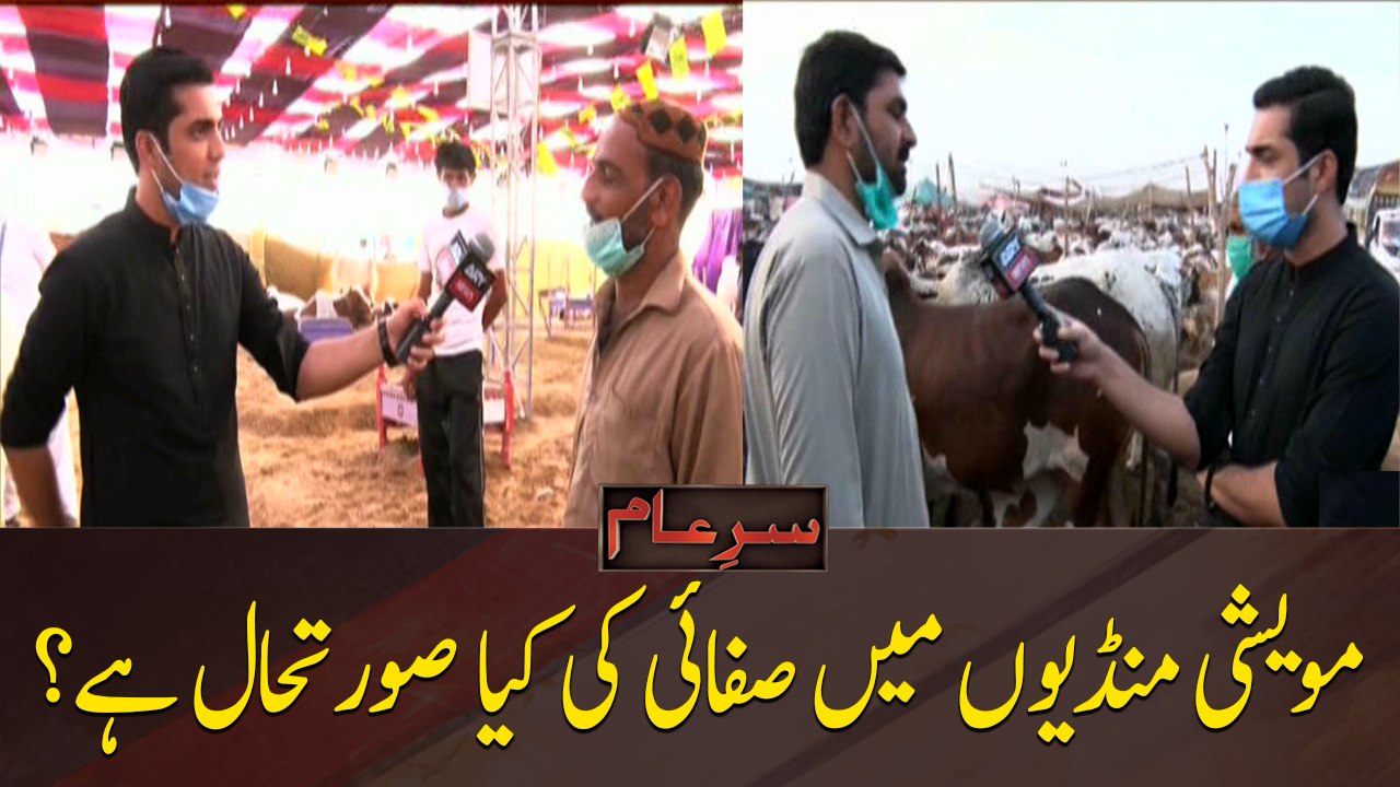 How the SOPs are being followed at Karachi's cattle market?