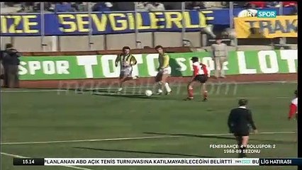 Fenerbahçe 4-2 Boluspor [HD] 20.11.1988 - 1988-1989 Turkish 1st League Matchday 14