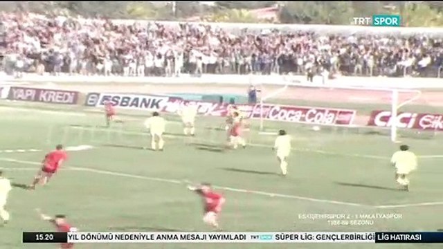 Eskişehirspor 2-1 Malatyaspor [HD] 02.10.1988 - 1988-1989 Turkish 1st League Matchday 7