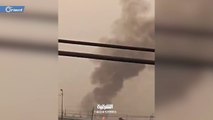 انفجار مستودع أسلحة لميليشيا الحشد الشعبي في بغداد