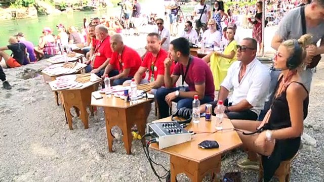 Bosna Hersek'te '454. Geleneksel Mostar Köprüsü Atlayışları' yapıldı - MOSTAR