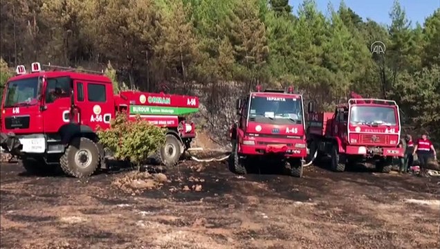 Bucak'ta çıkan orman yangını kontrol altına alındı (2) - BURDUR