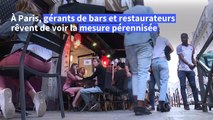 Les cafés parisiens rêvent de pérenniser l'autorisation d'élargissement des terrasses