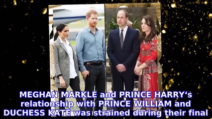 Download Video: Meghan and Harry Barely Spoke to Prince William and Duchess Kate, Book Claims