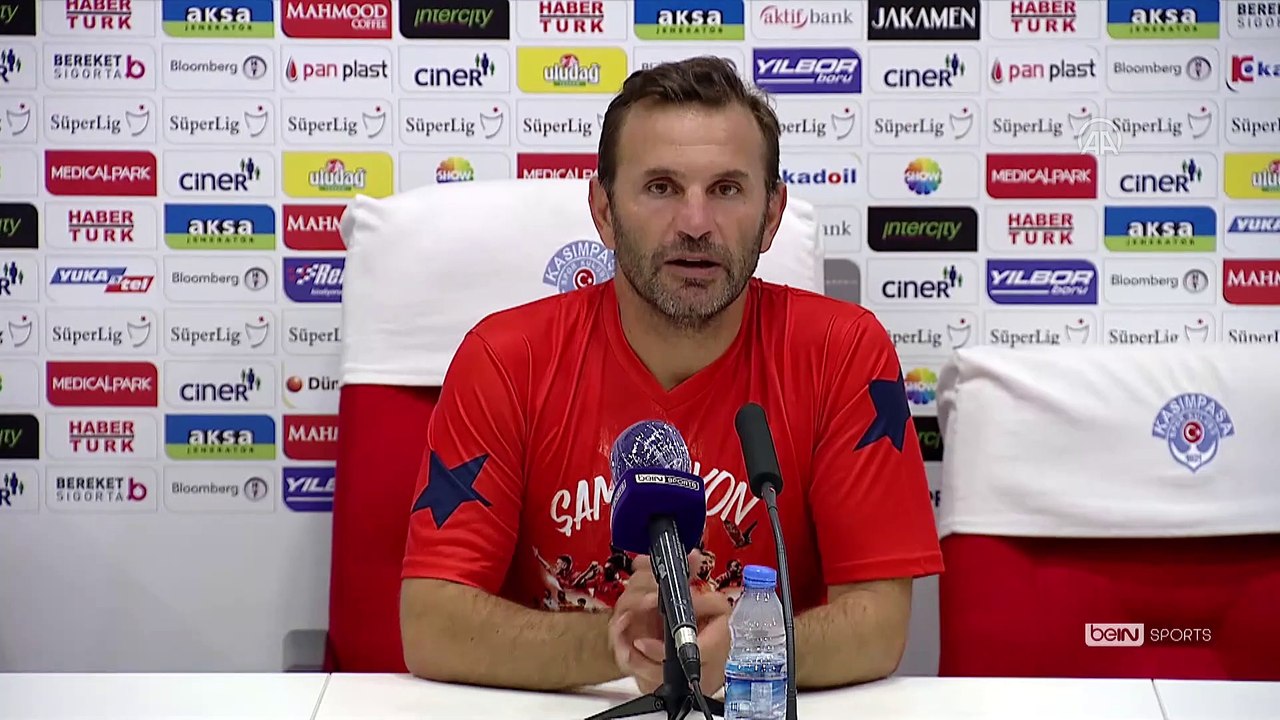 Kasımpaşa - Medipol Başakşehir maçının ardından - Okan Buruk - İSTANBUL