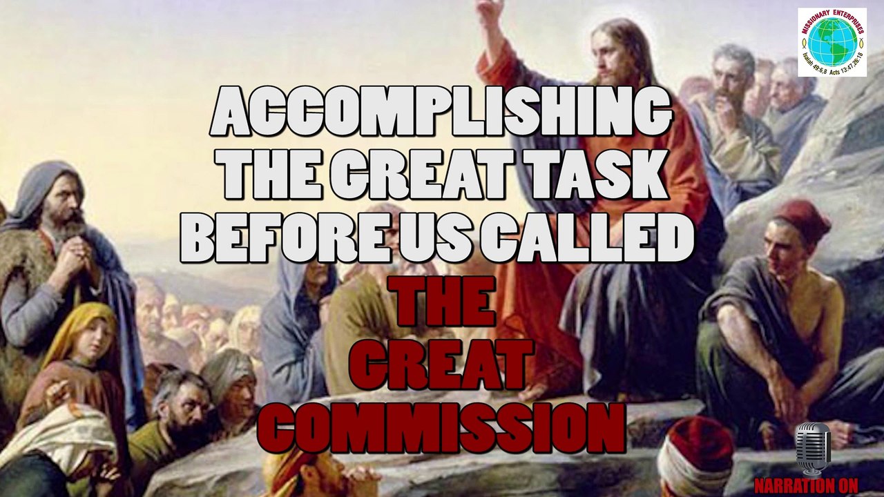 1 - Gods Apostolic Missionary Sending Machines (PART 1)
