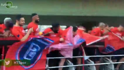 Başakşehir'in şampiyonluk turunda korku dolu anlar!