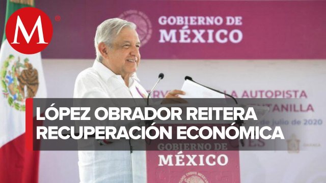 La economía va mejorando por reactivación de industria de la construcción: AMLO
