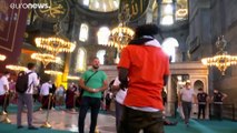 Hagia Sophia: Großer Andrang am ersten Wochenende nach der Umwidmung