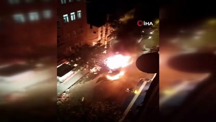 Diyarbakır’da Bağlar ilçe Belediyesinin temizlik aracına saldırı