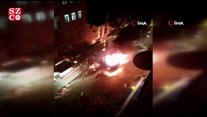 Diyarbakır’da Bağlar Belediyesinin temizlik aracına saldırı