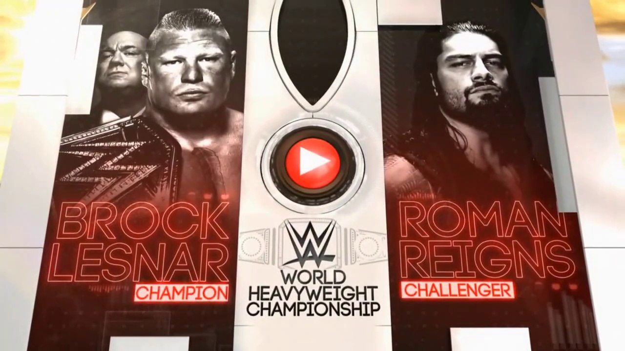 Brock Lesnar vs Roman Reigns - WrestleMania 31 - Official Promo