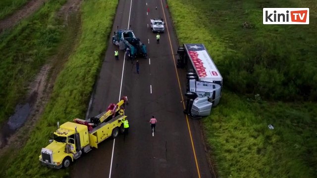 Musim taufan tiba di Amerika Syarikat, membadai teruk Texas