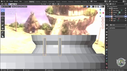 Modelagem 3D de Cenários Paisagens e Ambientes