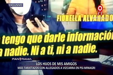 Los hijos de mis amigos: más tarjetazos con allegados al presidente Vizcarra