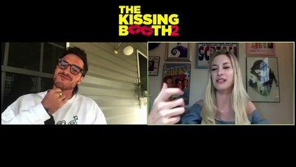 THE KISSING BOOTH 2 interviews - Joey King, Jacob Elordi, Courtney, Zakhar Perez, Richardson-Sellers