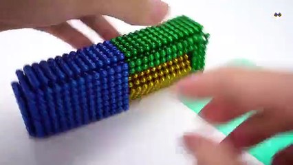 How To Make Rainbow PUBG M416 Gun With Magnetic Balls - ASMR 4K