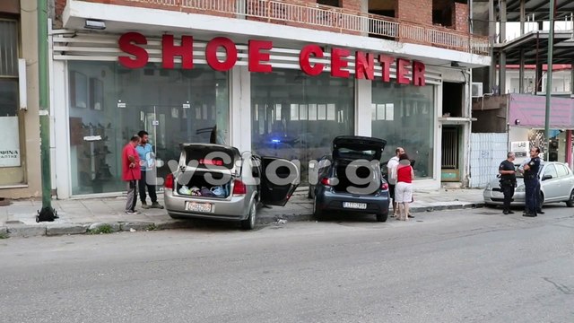 Τροχαίο με δύο αυτοκίνητα στο κέντρο της Λαμίας