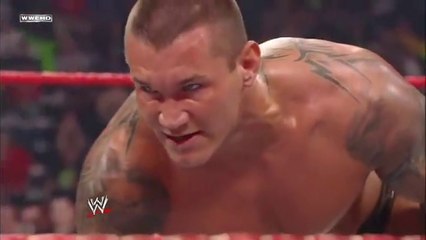 Randy  Orton  makes  it personal  with  Triple H