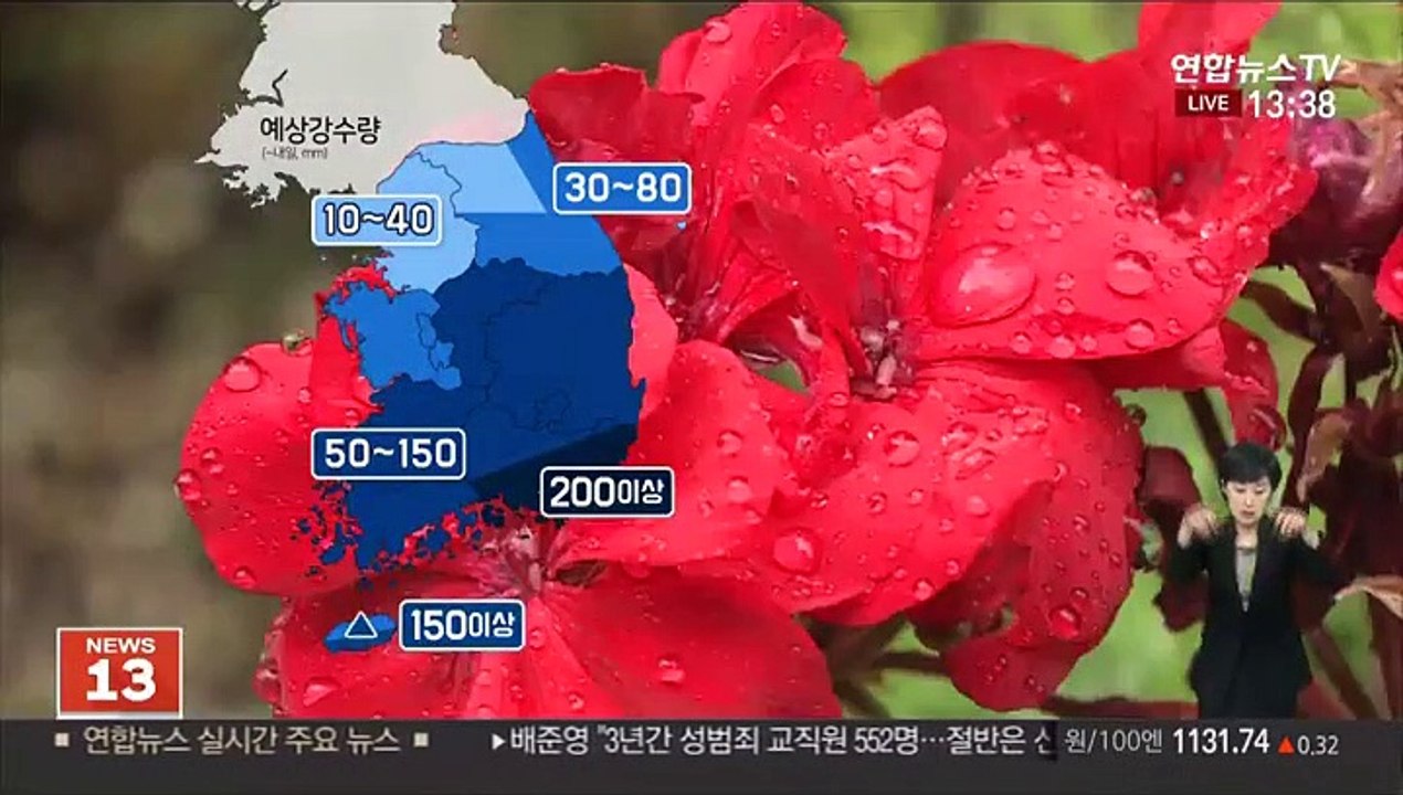 [날씨] 차차 전국 장맛비…남부 최고 200㎜ 폭우