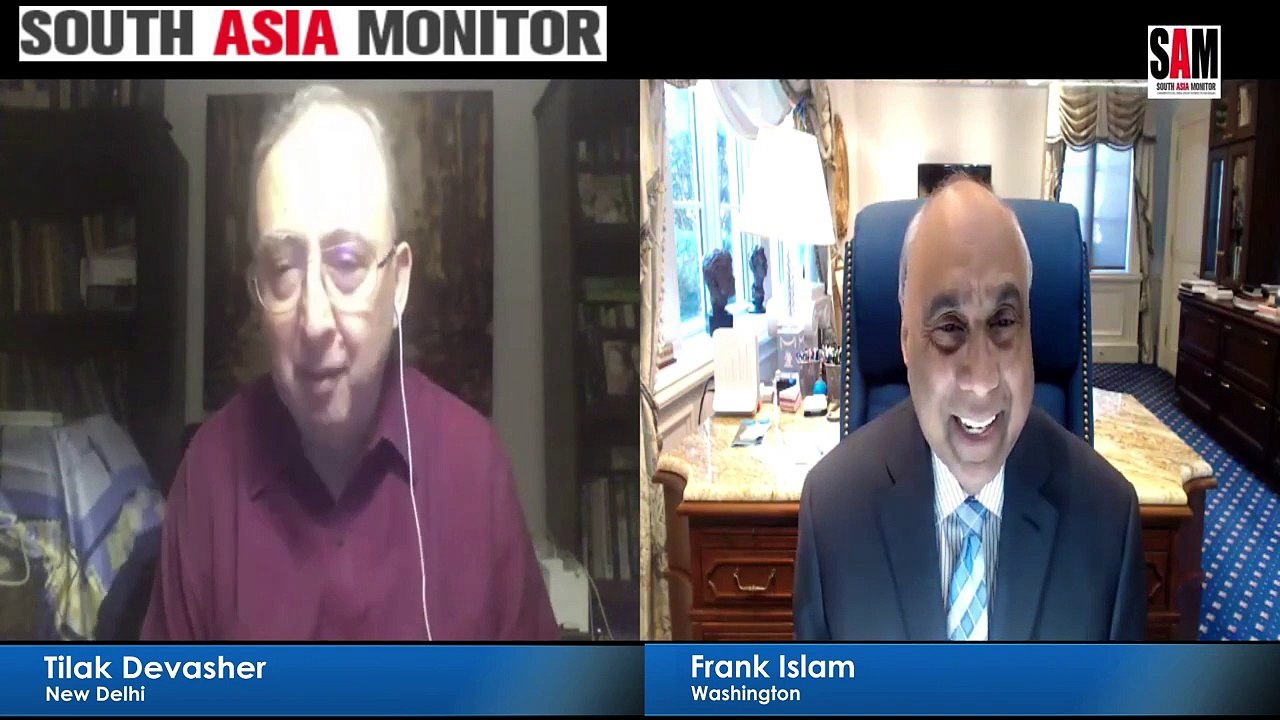 Frank Islam in conversation with Tilak Devasher, Indian expert on Pakistan | Washington Calling
