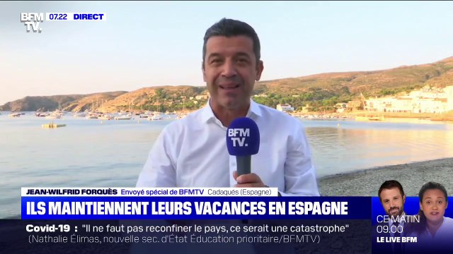 Des Français ont maintenu leurs vacances en Catalogne, malgré la recommandation de Jean Castex