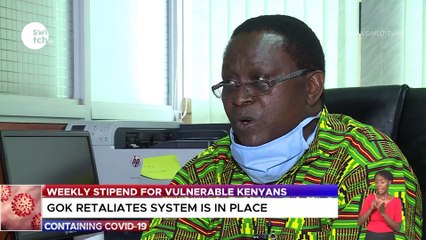 Weekly stipend for vulnerable Kenyans
