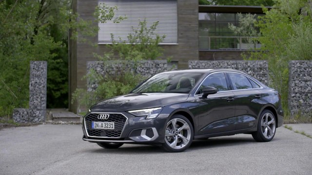 The new Audi A3 Sedan Design in Manhattan grey