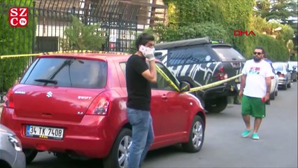 Sarıyer'de köpeğin silahla öldürüldüğü anlar kamerada