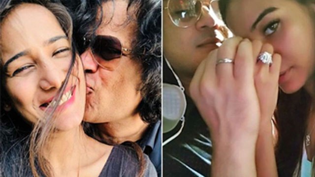 Poonam Pandey ने Boyfriend Sam Bombay संग की सगाई, सामने आईं Photos | FilmiBeat