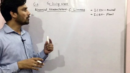 The Living world-Part:4 Binomial Nomenclature System