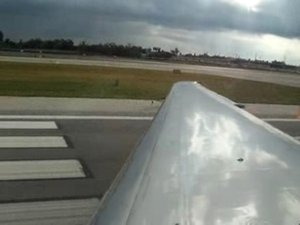 Décollage de FLL vers PBG en MD-87 de Allegiant Air