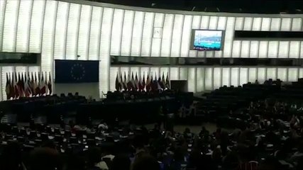 YKS 2020 Sayısal Türkiye Birincisi Esad Yusuf Atik'in Avrupa Parlamentosu'nda yaptığı konuşma