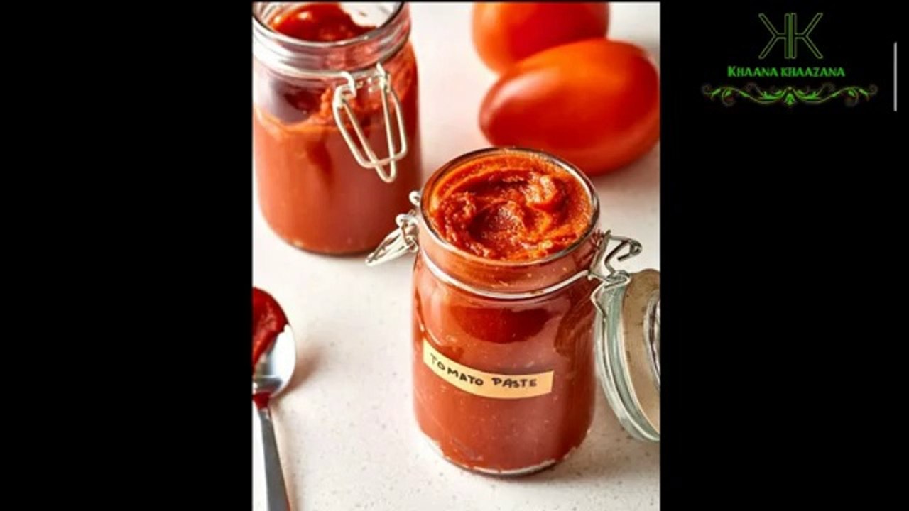 Best way to store TOMATOES for months/Secret to Tasty Food Homemade Tomato Paste Recipe/