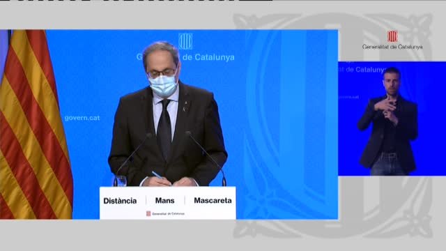 Torra advierte que Cataluña está ante los 10 días más importantes del verano