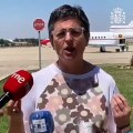 Arancha González Laya, ministro de Exteriores, aparece en pijama ante la prensa para intentar tranquilizar a los países extranjeros por los rebrotes de España y que no se hunda el turismo