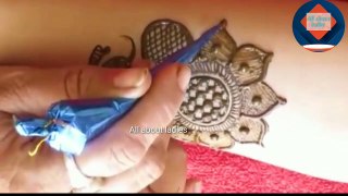 Mehndi design// gol tiki mehndi design // special mehndi design//Arabic mehndi design// mehndi design for eid