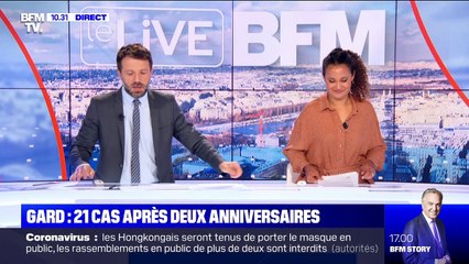 Gard : 21 cas après deux anniversaires - 27/07