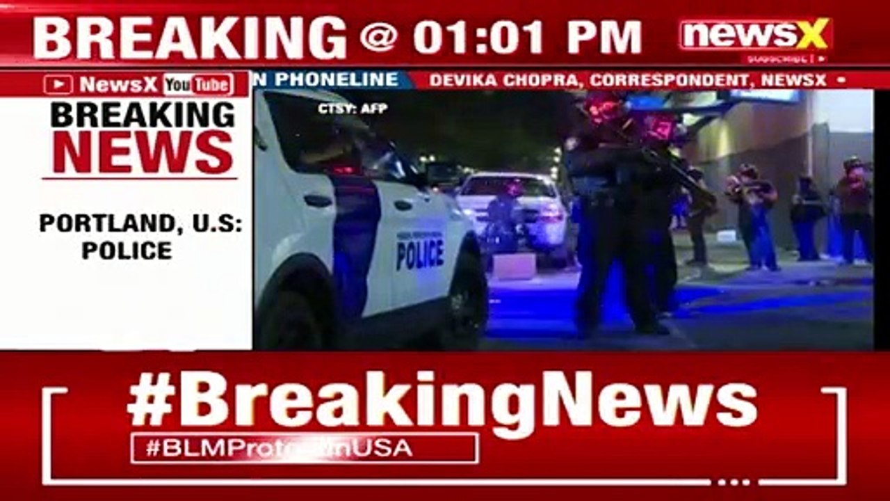 Police & protesters clash in Portland | U.S protests turn violent | NewsX