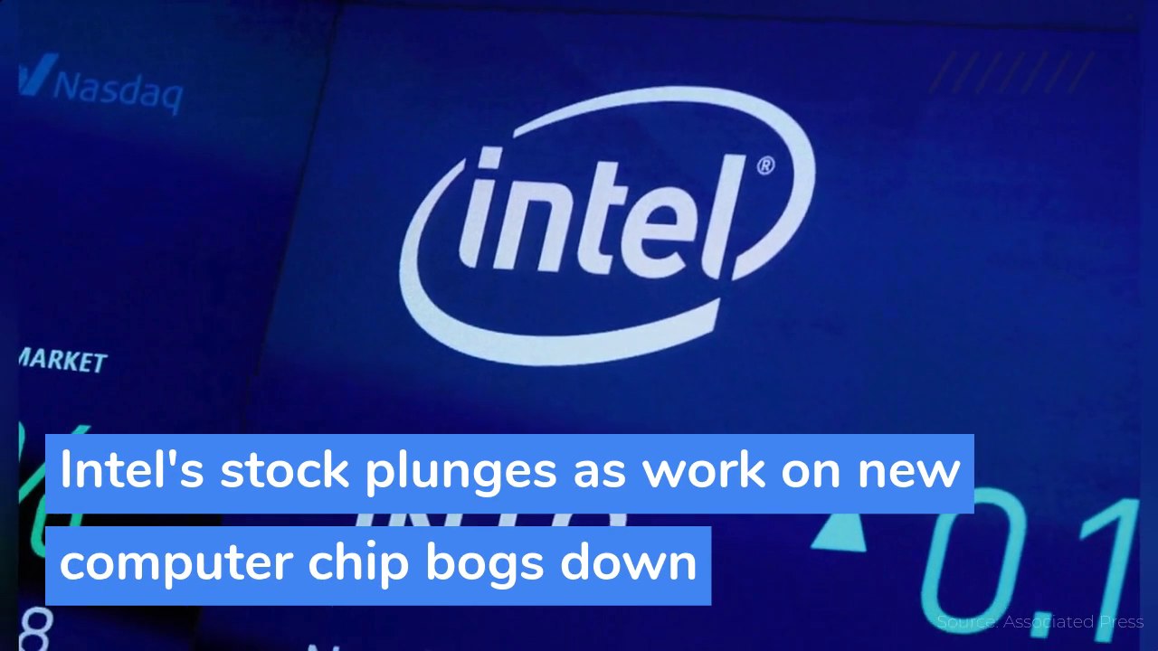 Intel's stock plunges as work on new computer chip bogs down, and other top stories from July 27, 2020.