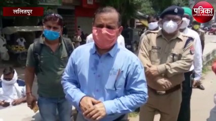 कोविड अस्पताल का वीडियो वायरल होने के बाद मण्डलायुक्त ने किया दौरा