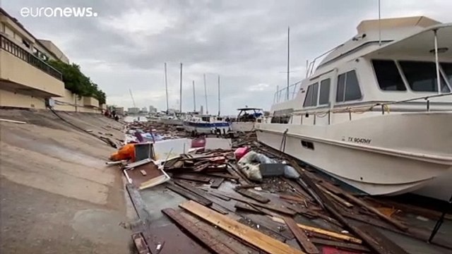 Южный Техас после урагана Ханна