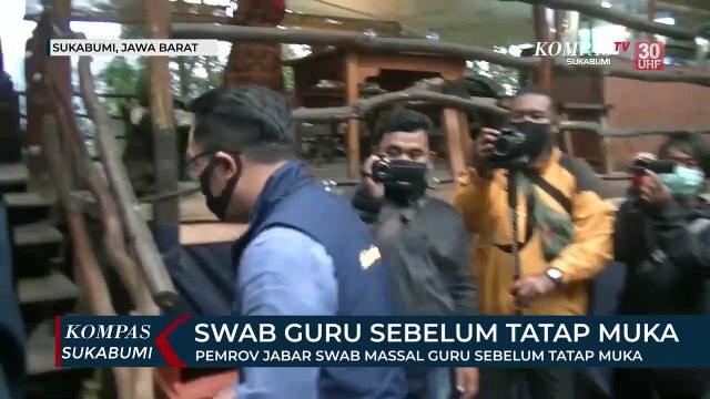Pemrov Jabar SWAB Massal Guru Sebelum Tatap Muka