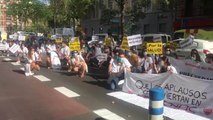 Tercera protesta de los médicos MIR para exigir mejoras