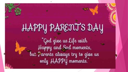 Parents day July 26th