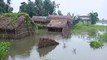 Bihar flood fury forces people to live on highway!