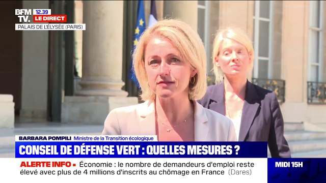 Écologie: Barbara Pompili promet une première version d'un projet de loi d'ici fin septembre